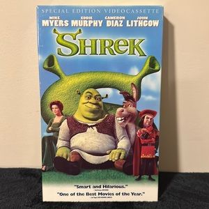 Shrek VHS Movie